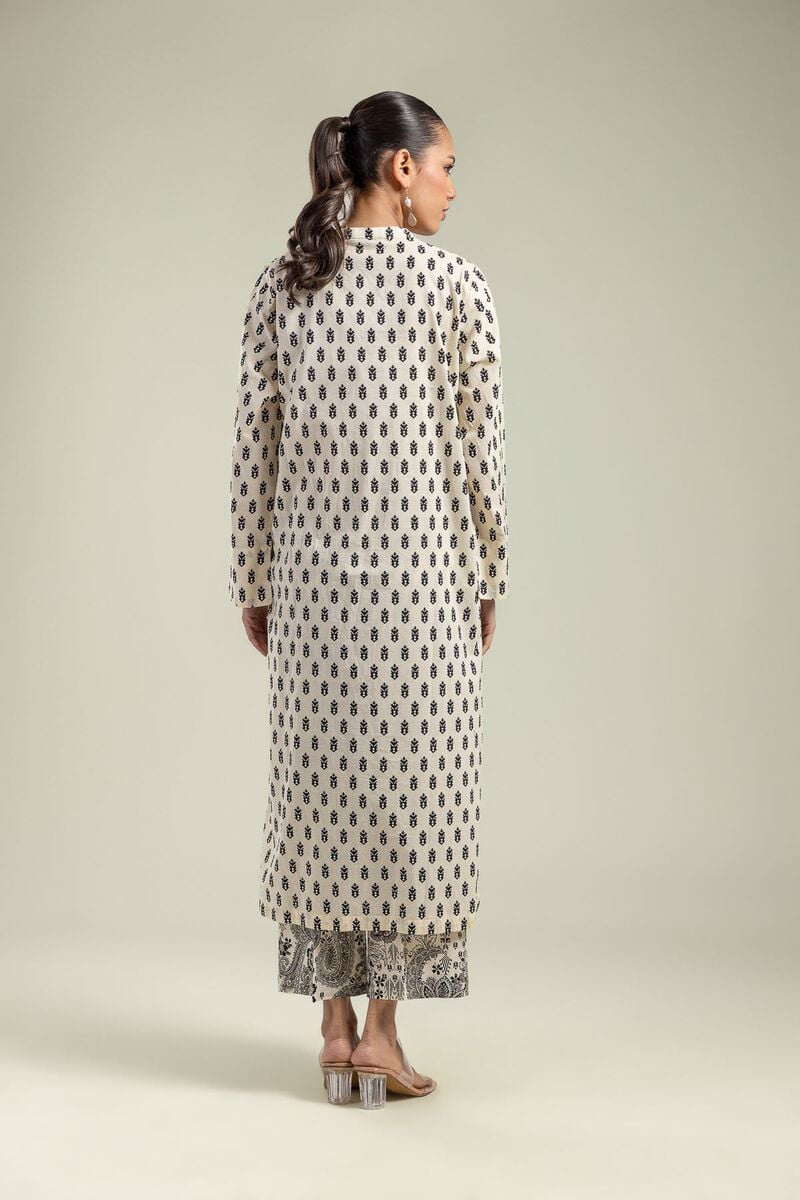 Printed | Cambric | Cambric V-Neck Kurta | USD 30.00