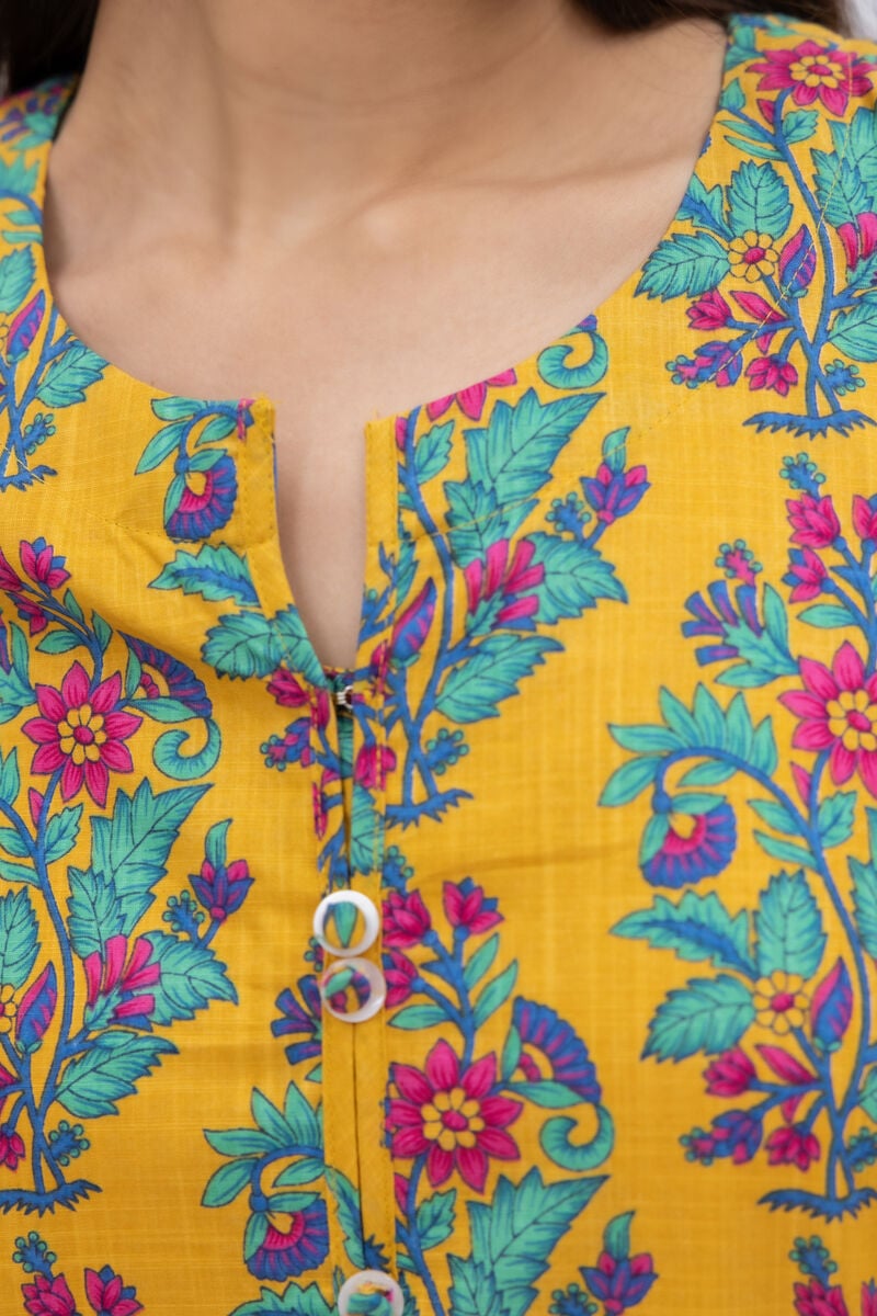 Printed | Crosshatch Poplin | Kurta | USD 7.50