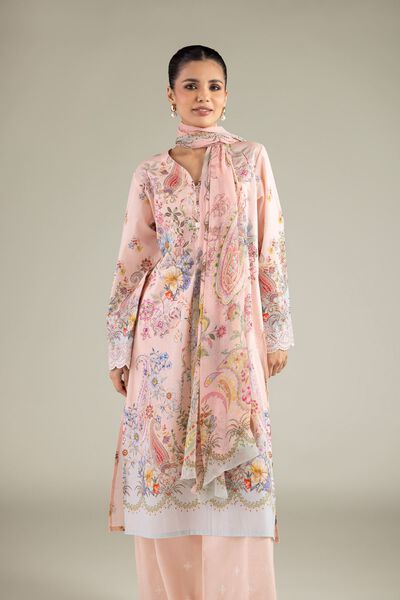 Embroidered | Lawn | Floral Tailored 3-Piece | USD 65.00
