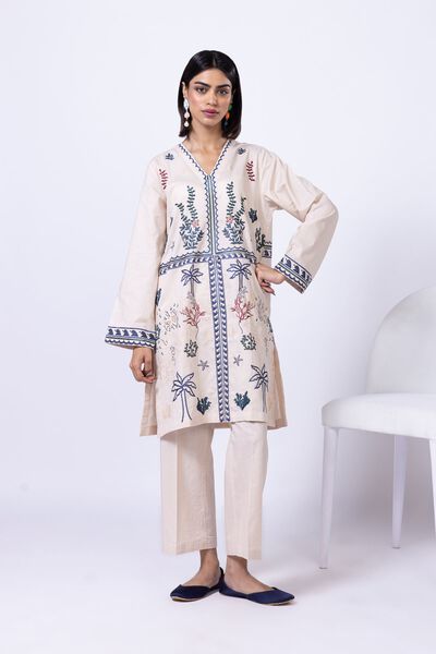 Embroidered | Cotton Dobby | Kurta | USD 40.00