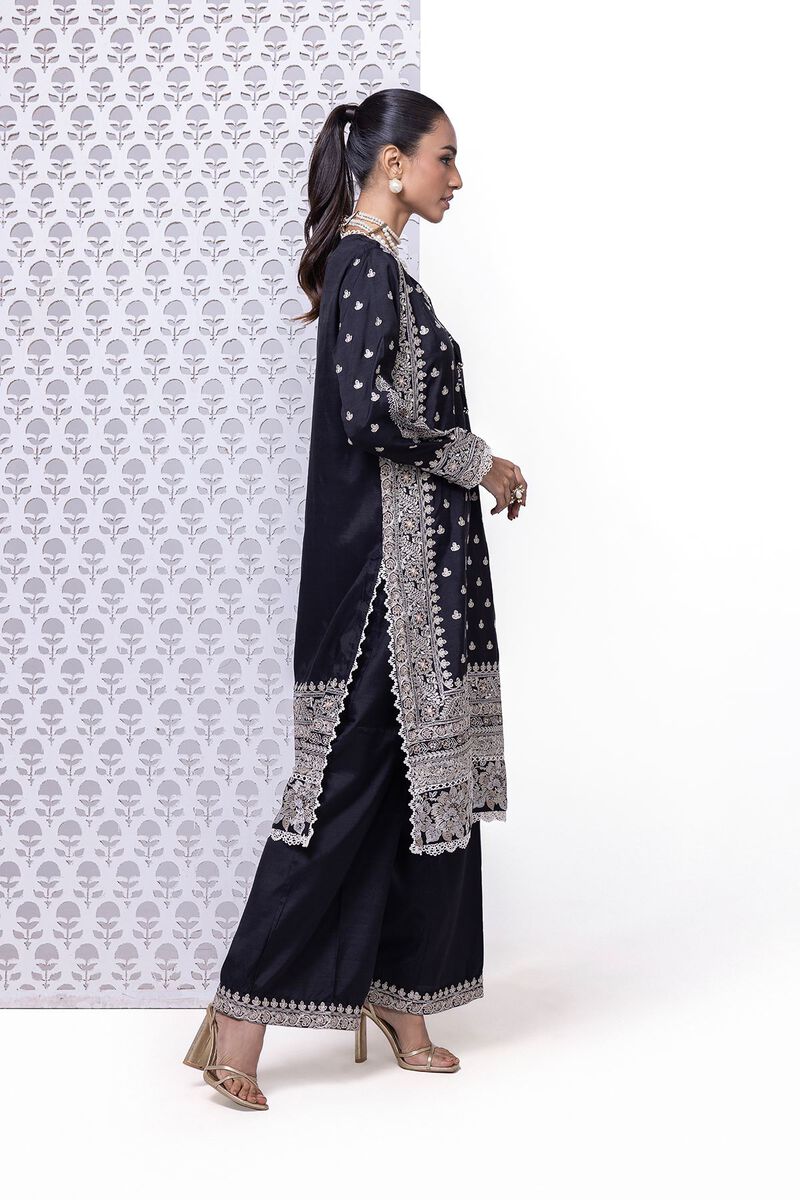 Embroidered | Raw Silk | Pants | USD 7.50