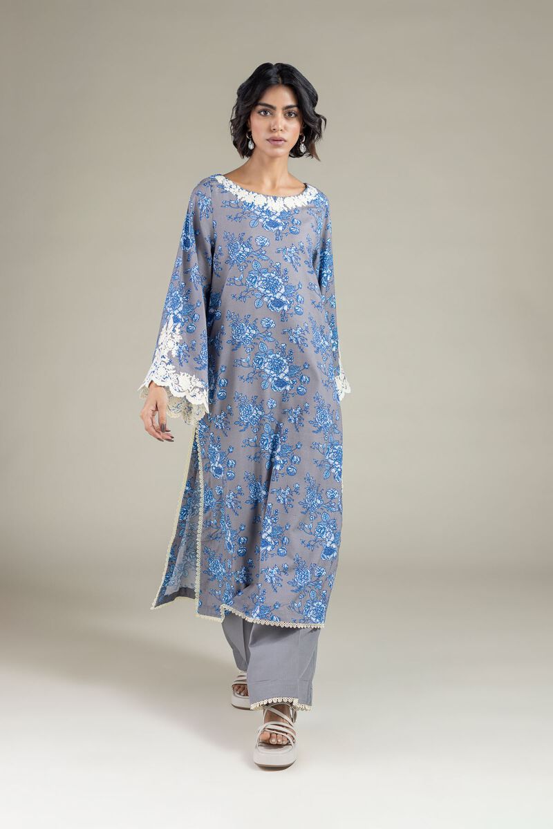 Embroidered | Raw Silk | Kurta | USD 40.00