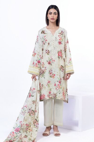 Embroidered | Lawn | Fabrics 3 Piece | USD 12.00