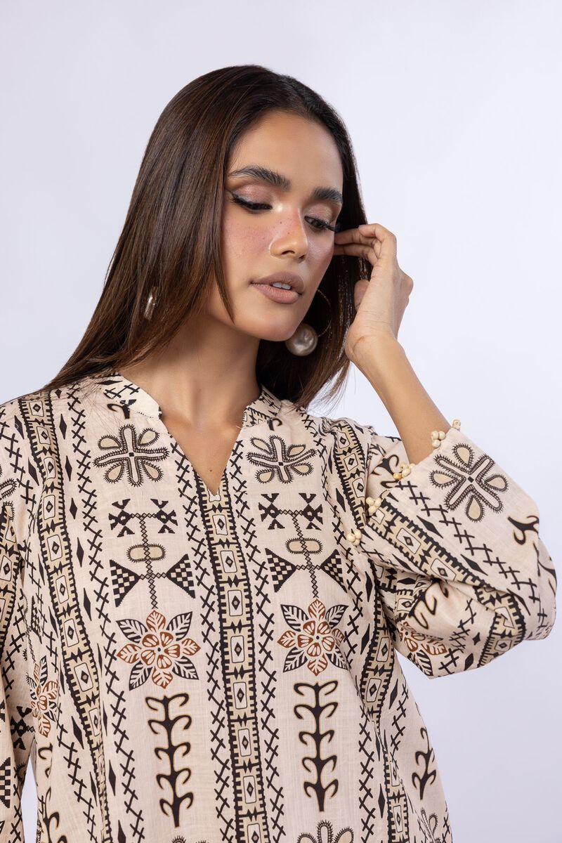 Printed | Crosshatch Poplin | Kurta | USD 12.50