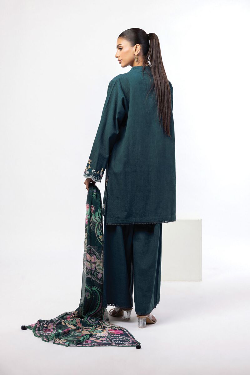 Embroidered | Crosshatch | Tailored 3 Piece | USD 32.50