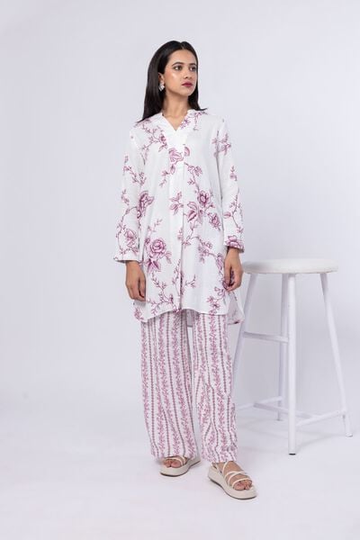 Printed | Cheese Cloth | Kurta | USD 40.00