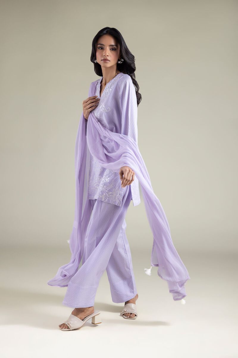 Embroidered | Cotton Dobby | Relaxed Fit Shalwar | USD 25.00