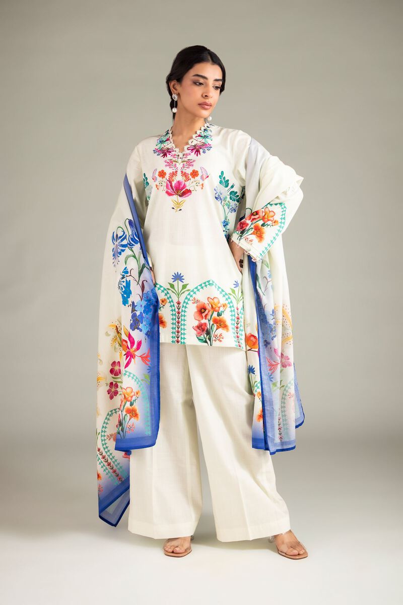 Printed | Textured Lawn | Dupatta | USD 25.00