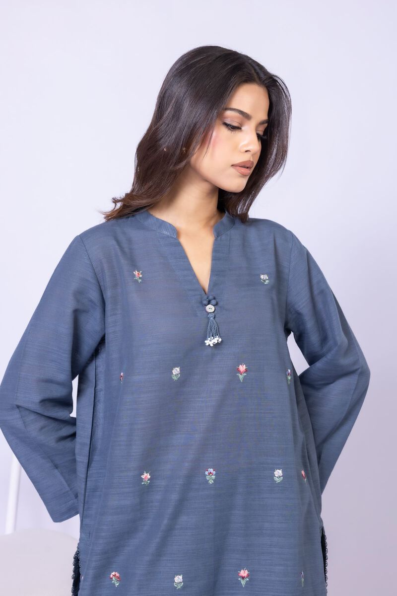 Embroidered | Textured Cotton | Kurta | USD 30.00