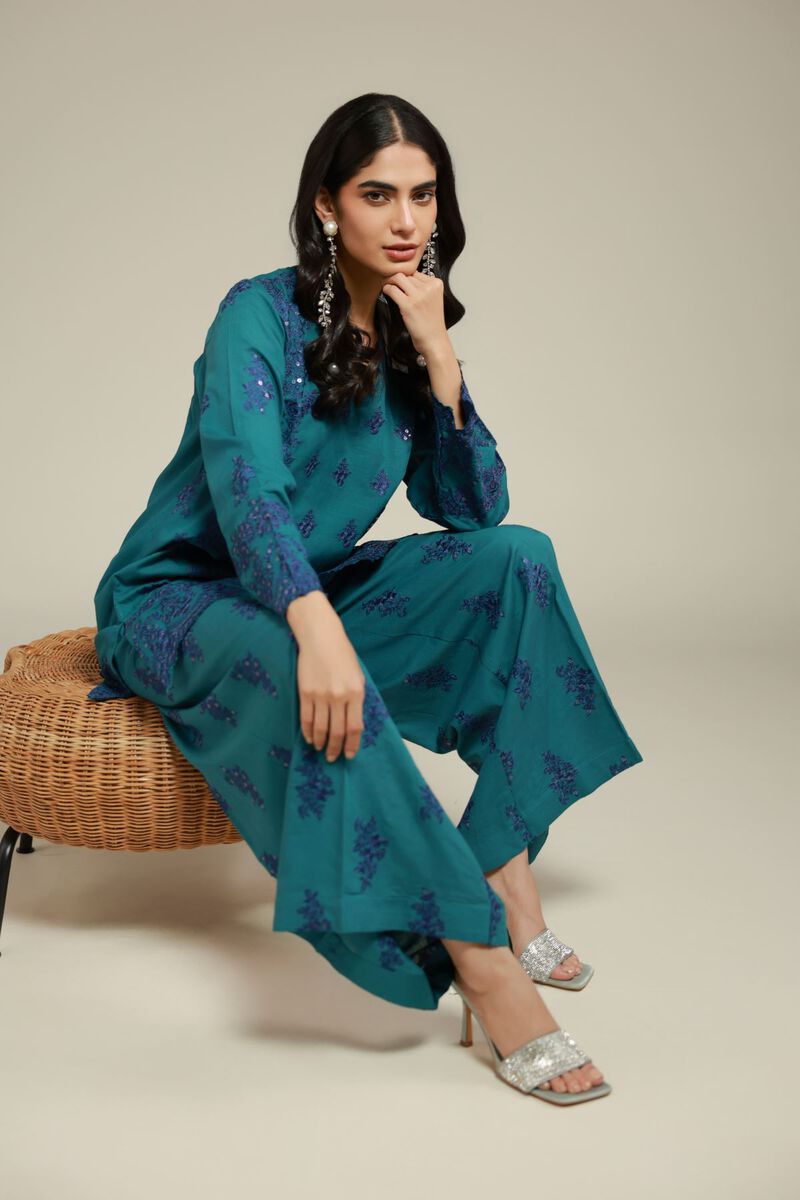 Embroidered | Raw Silk | Kurta | USD 65.00