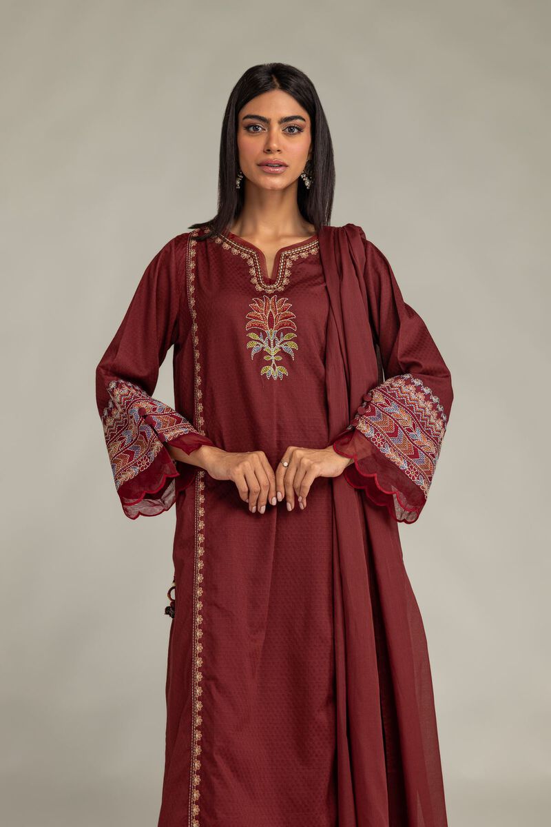 Embroidered | Lawn | Solid Lawn Dupatta | USD 30.00