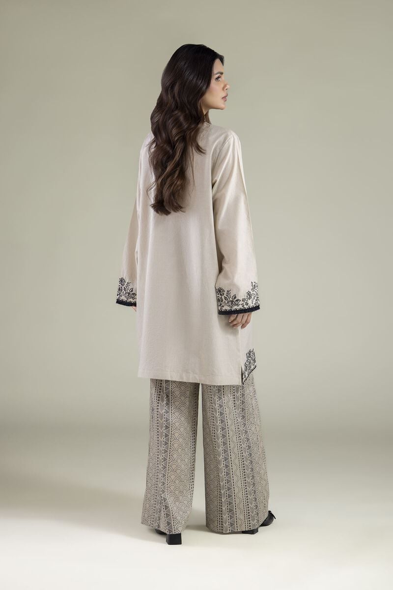 Embroidered | Cambric | Tailored 2-Piece Outfit | USD 55.00