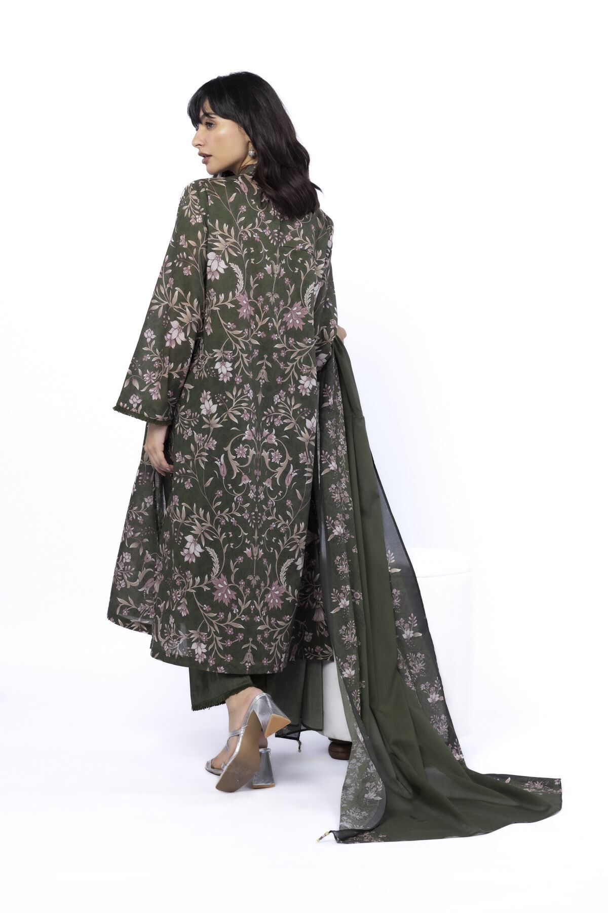Buy Tailored 3 Piece | 0.0 N/A | SS2523AST-VG_MULTI | Khaadi