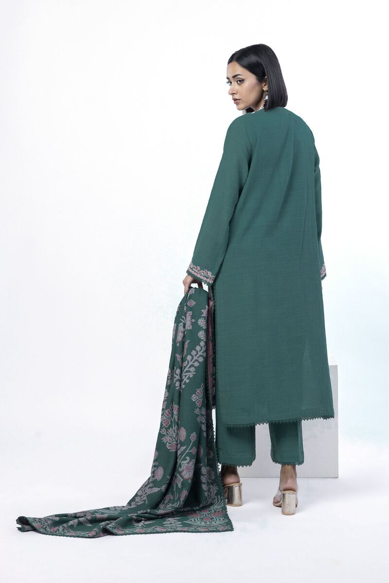 Embroidered | Khaddar | Tailored 3 Piece | USD 70.00