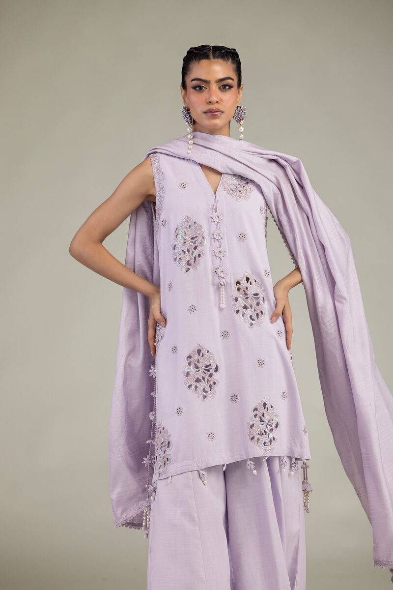 Raw Silk | 3-Piece Co-ord Set | USD 155.00