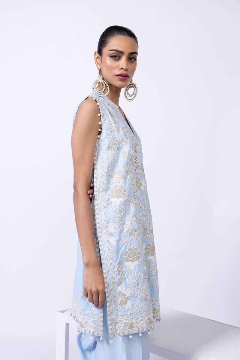 Embroidered | Thai Silk | Kurta | USD 45.00