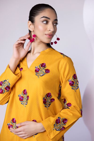 Embroidered | Dobby | Kurta | USD 40.00