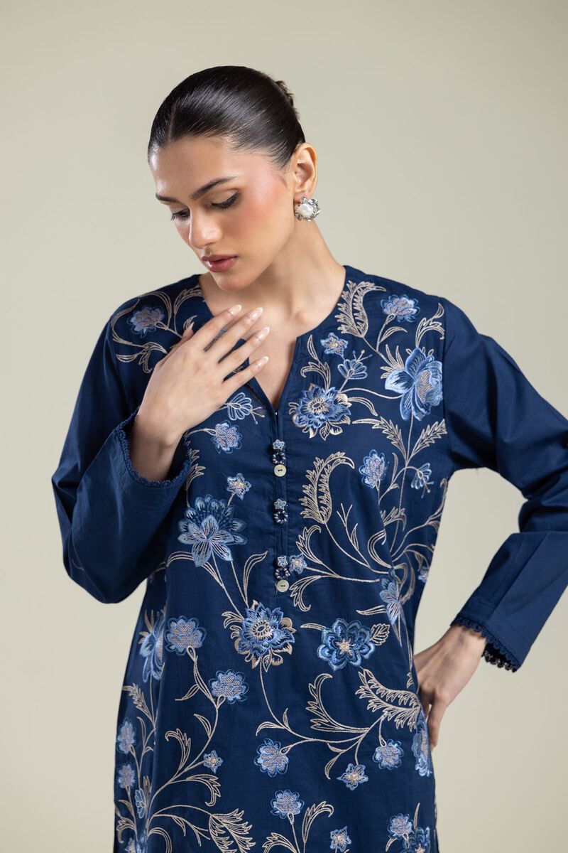 Embroidered | Cambric | Kurta | USD 45.00