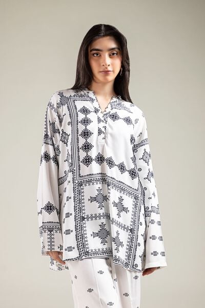 Embroidered | Viscose Crepe | Tunic | USD 35.00