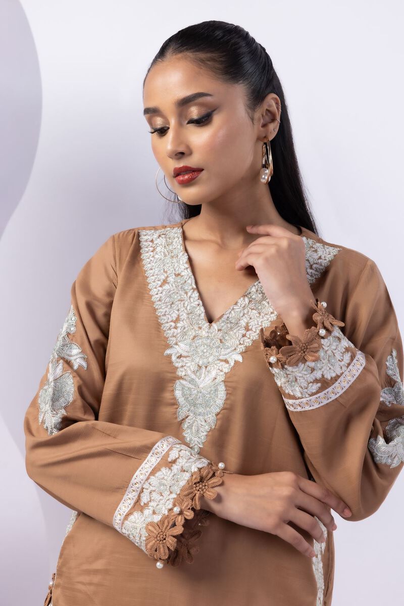 Embroidered | Thai Silk | Kurta | USD 75.00