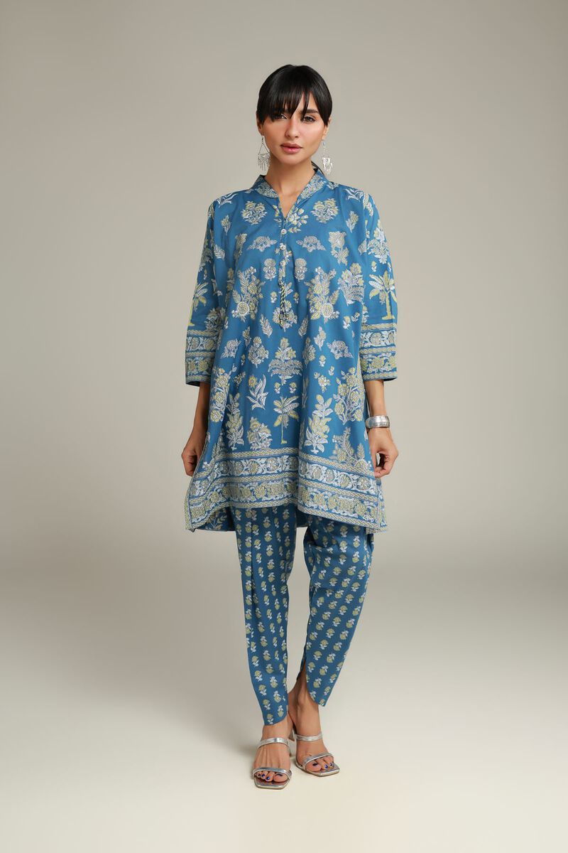 Printed | Cambric | Floral Cambric Kurta | USD 35.00
