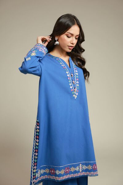 Embroidered | Cambric | 2-Piece Tailored Set | USD 55.00