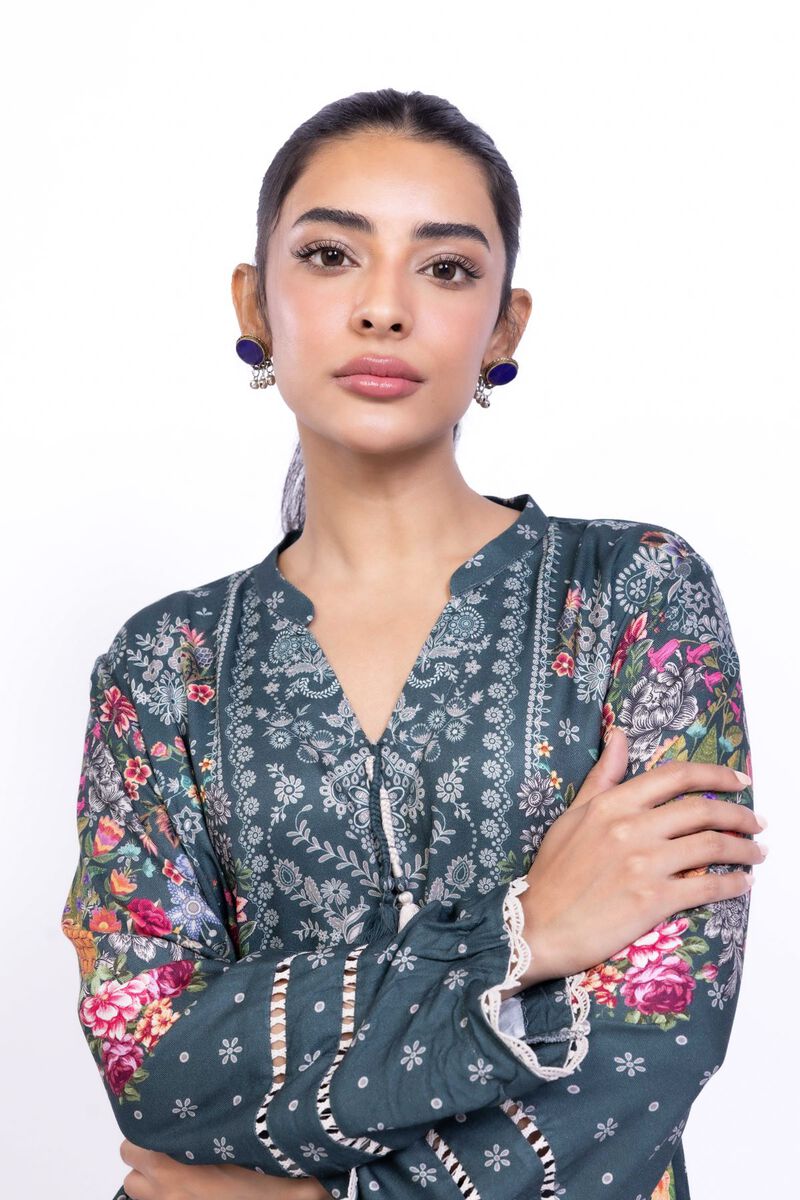 Printed | Satin | Kurta | USD 15.00