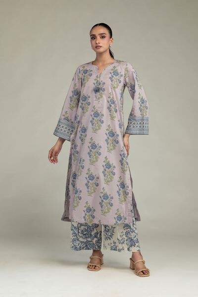 Printed | Cambric | Floral Longline Kurta | USD 35.00