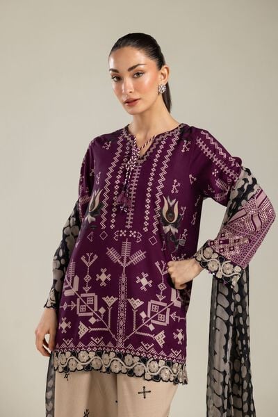 Embroidered | Raw Silk | Short Silk Kurta | USD 55.00