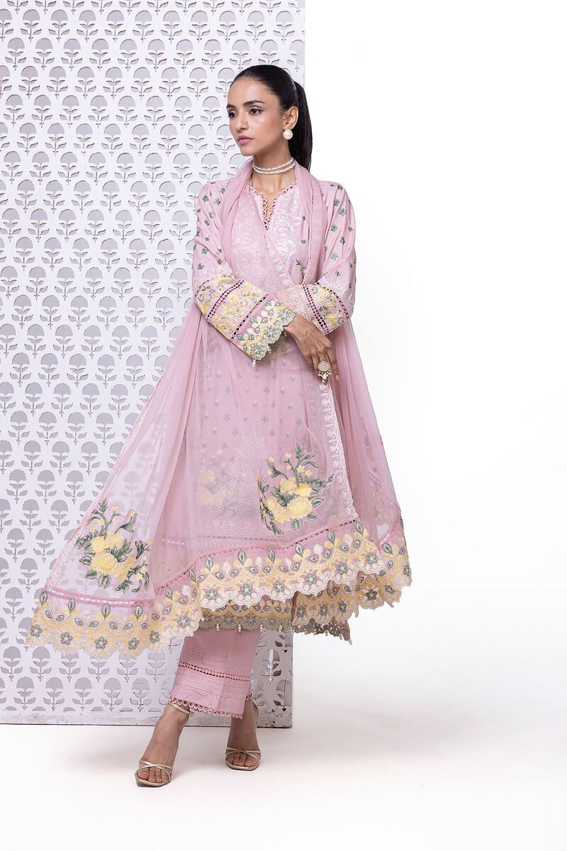 Embroidered | Bamber Chiffon | Dupatta | null