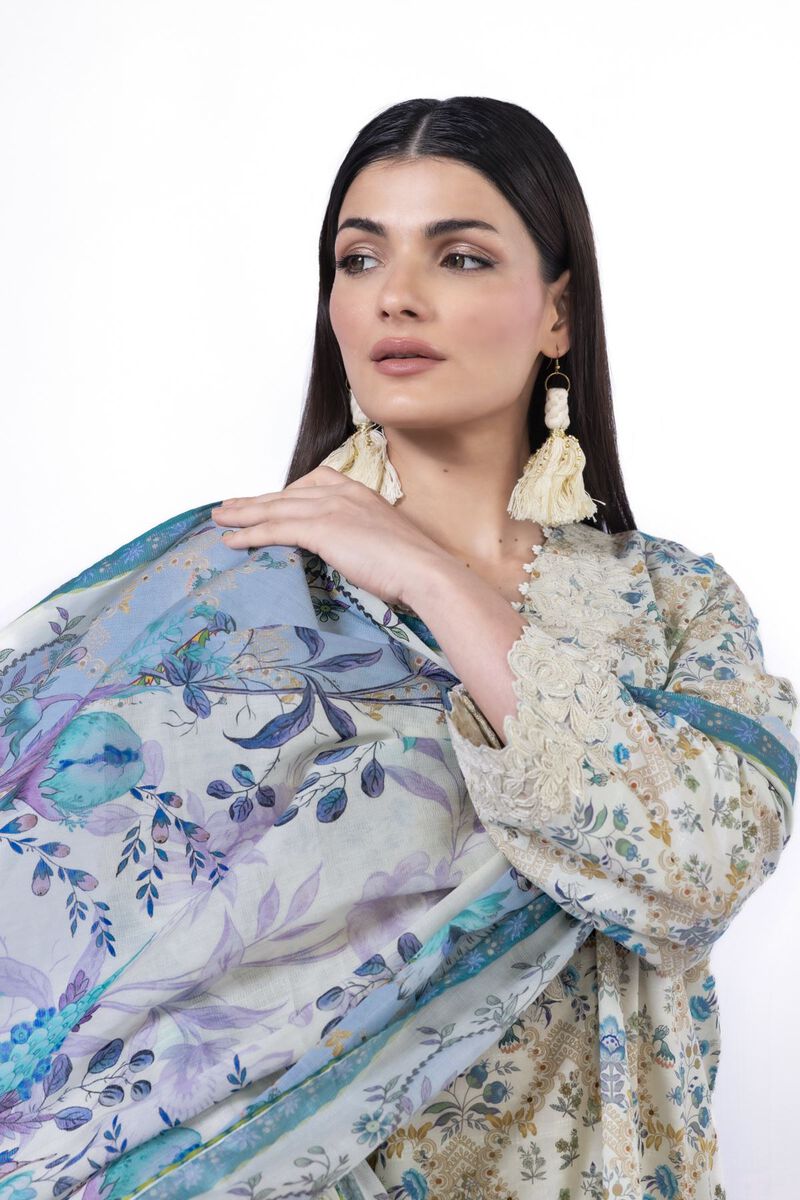 Embroidered | Lawn Doria | Tailored 3 Piece | USD 37.50