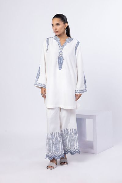 Embroidered | Russian Raw Silk | Kurta | USD 40.00