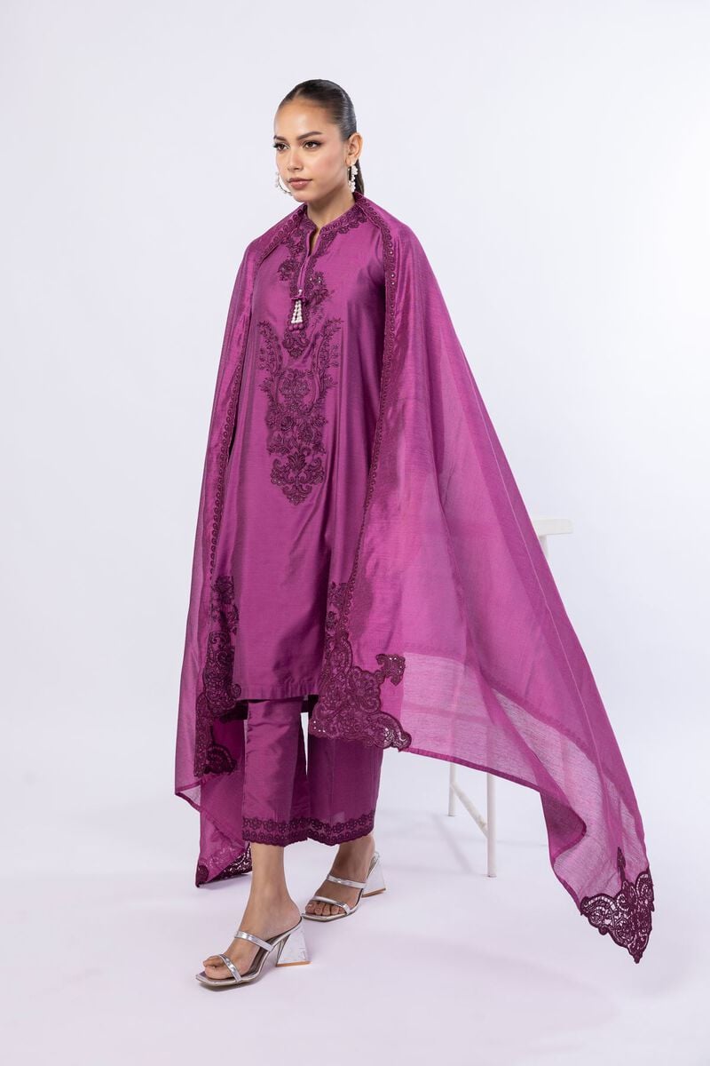 Embroidered | Cotton Net | Dupatta | USD 27.00