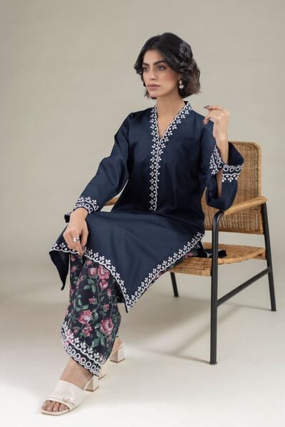 Embroidered | Textured Cotton | Kurta | USD 30.00