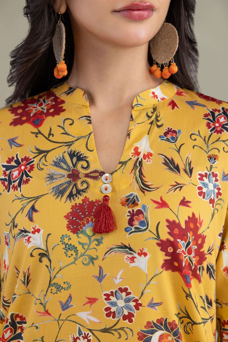 Printed | Cambric | Short Cambric Kurta | USD 35.00