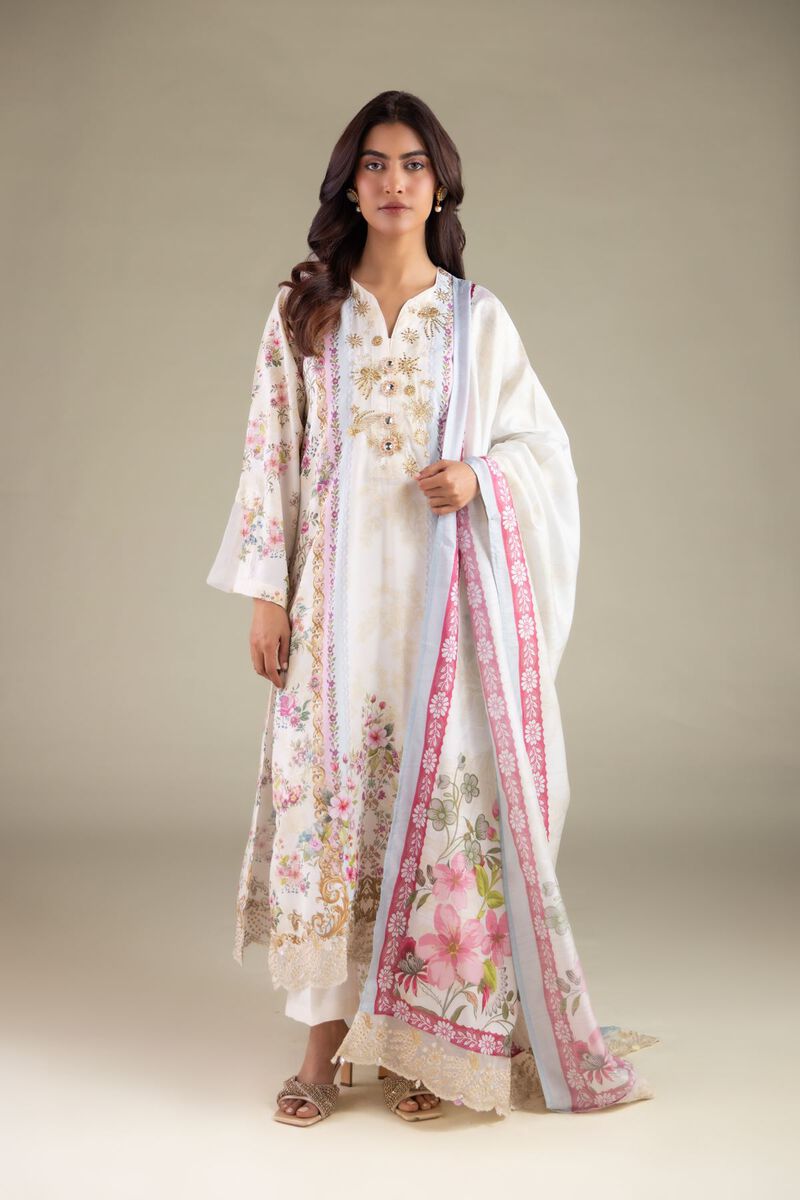 Embroidered | Polyester Silk | Dupatta | USD 40.00