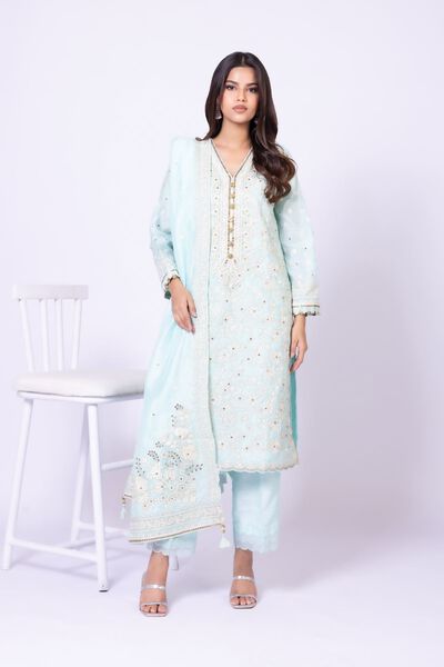 Dyed | Viscose Polyester Net | Shalwar | USD 11.50