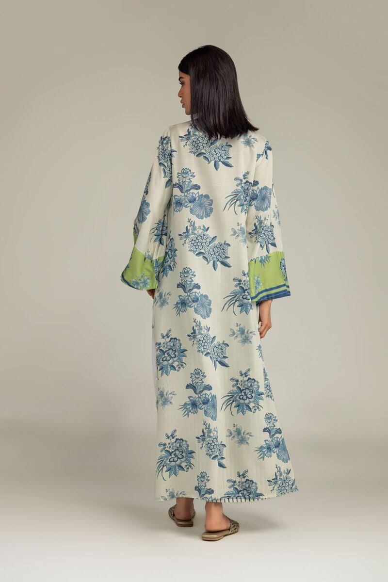 Printed | Raw Silk | Floral Silk Kurta | USD 40.00