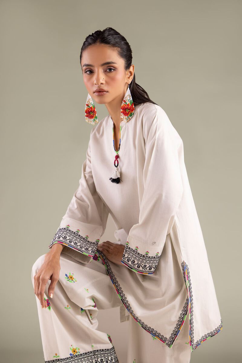 Embroidered | Cambric | Kurta | USD 35.00