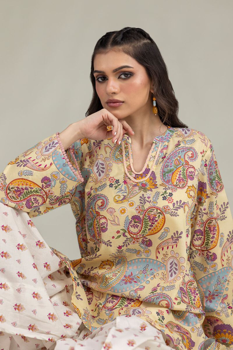 Printed | Cambric | Short Cambric Kurta | USD 25.00