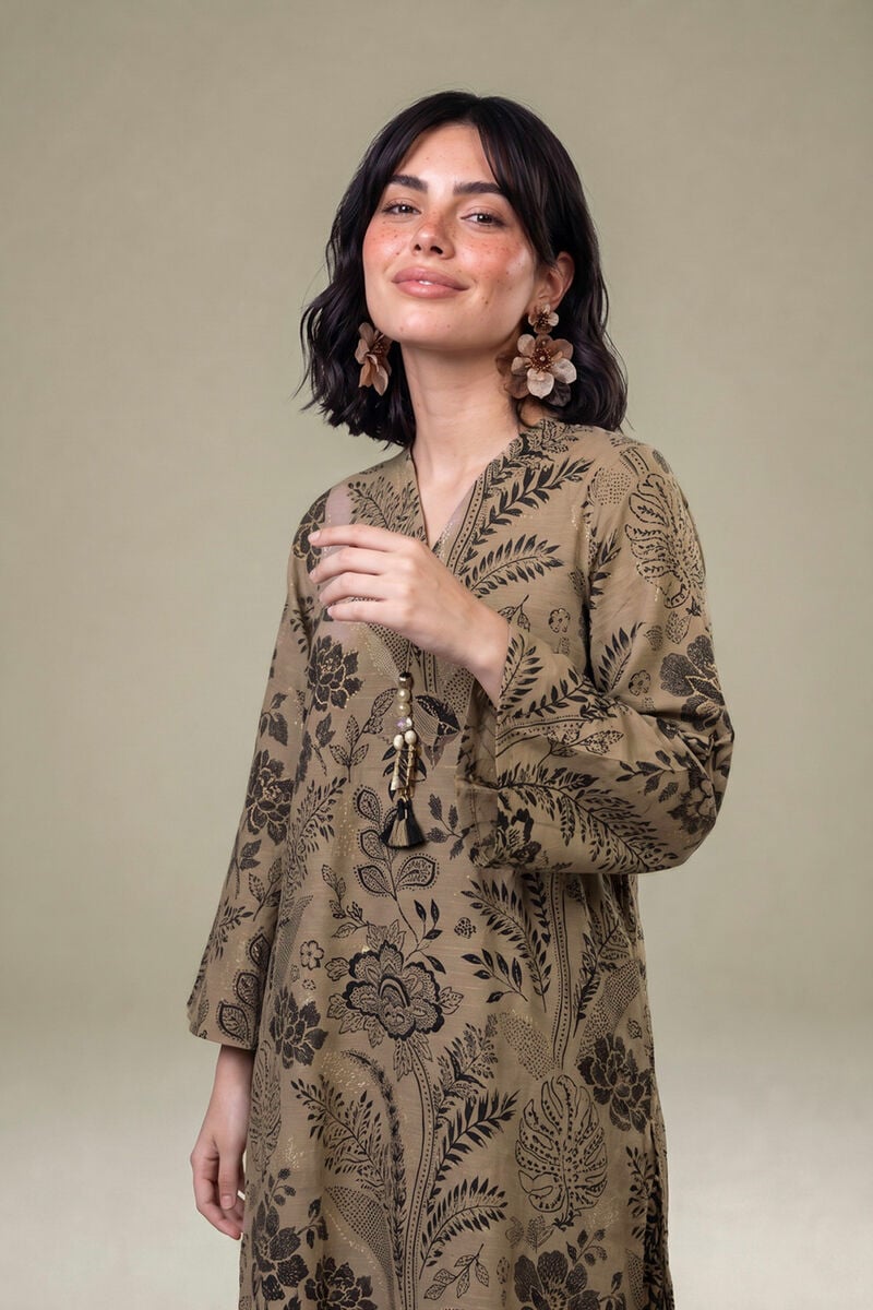 Printed | Light Khaddar | Tailored 2-Piece Set | USD 45.00