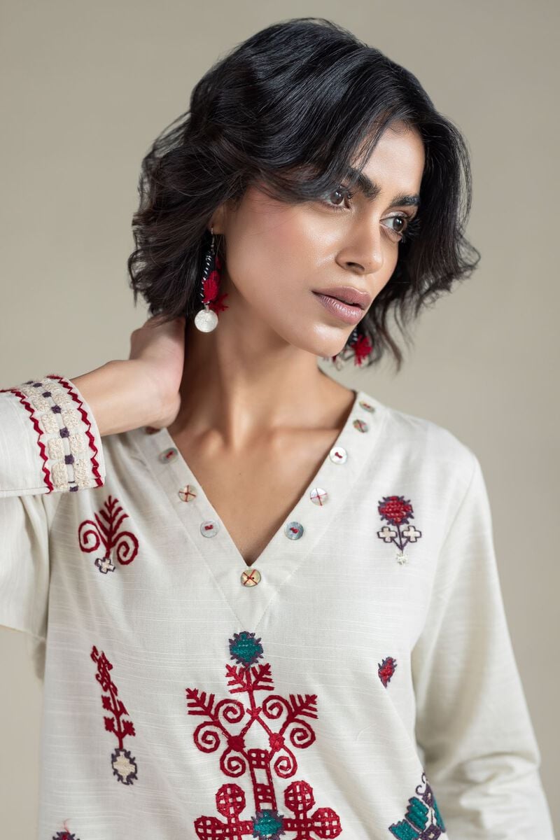 Embroidered | Khaddar | Kurta | USD 35.00