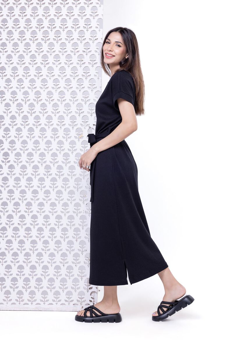 Dyed | Variegated Rib | Maxi Dress | USD 7.50