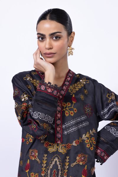 Embroidered | Thai Silk | Kurta | USD 45.50