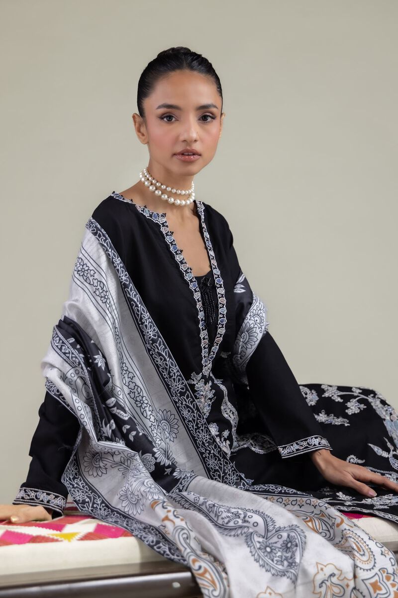 Embroidered | Raw Silk | Kurta | USD 60.00