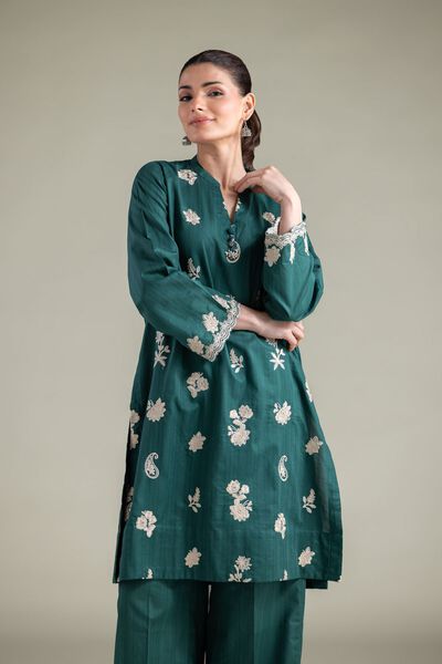 Embroidered | Cotton Dobby | Kurta | USD 40.00