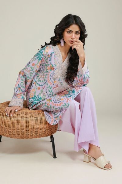 Printed | Jacquard | Printed Lawn Suit | USD 60.00