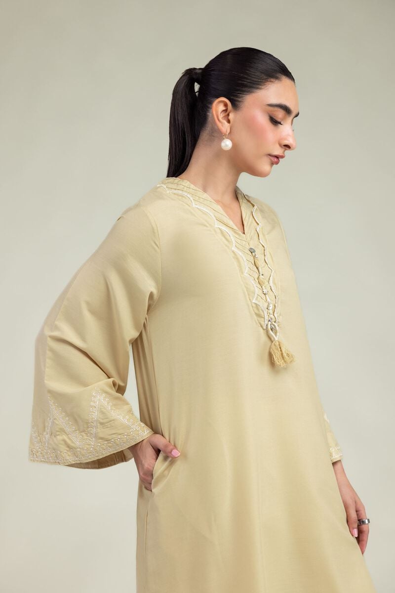 Embroidered | Arabic Lawn | Long Lawn Kurta | USD 35.00