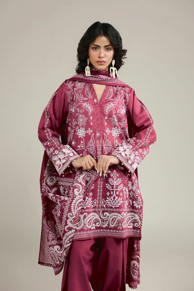 Embroidered | Lawn | 3-Piece Lawn Set | USD 70.00