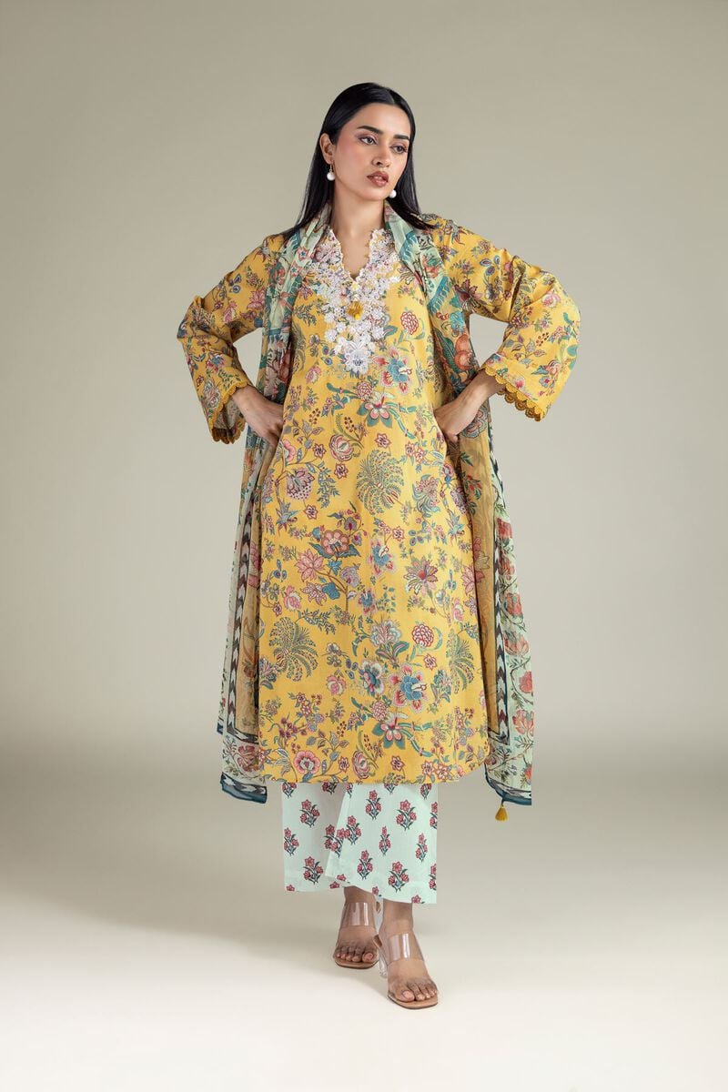 Embroidered | Textured Lawn | 3-Piece Tailored Lawn | USD 65.00